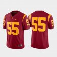 #55 Game Trojans College Football Mens Cardinal Jersey 646144-216
