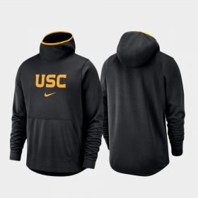 Spotlight USC Basketball Team Logo Pullover Men Black Hoodie 629038-901
