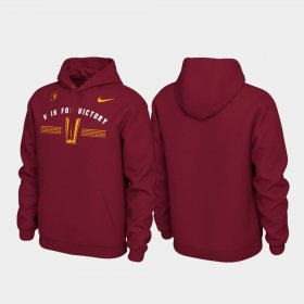 Local Phrase USC Pullover Men's Cardinal Hoodie 192482-911