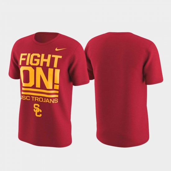 Local Verbiage Trojans Performance Mens Cardinal T-Shirt 129028-284