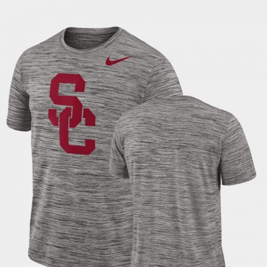 2018 Player Travel Legend USC Performance Men Charcoal T-Shirt 429003-189