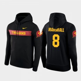 #8 Iman Marshall Sideline Seismic Trojans Football Performance Men Black Hoodie 868112-966