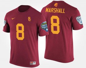 #8 Iman Marshall Bowl Game Trojans Pac-12 Conference Cotton Bowl Mens Cardinal T-Shirt 507649-894
