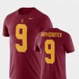 #9 JuJu Smith-Schuster College Football USC Name & Number Men's Cardinal T-Shirt 596013-293