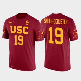 #19 JuJu Smith-Schuster Future Stars USC Football Mens Red T-Shirt 345798-166