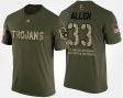 #33 Marcus Allen Military USC Trojans Short Sleeve With Message Mens Camo T-Shirt 162493-658