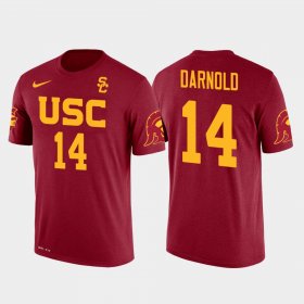 #14 Sam Darnold Future Stars Trojans Football Men's Red T-Shirt 139367-498