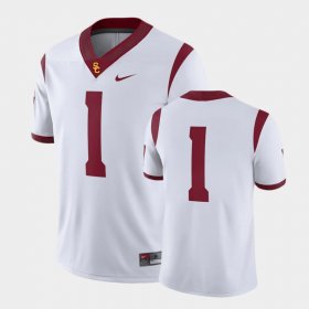#1 Game USC Men's White Jersey 271570-250