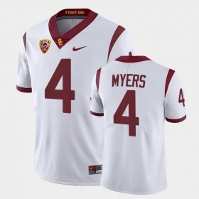#4 Braxton Myers College Football USC Trojans Men White Jersey 125898-755