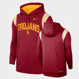 2022 Game Day Sideline Trojans Mens Cardinal Hoodie 256786-136