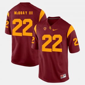 #22 Leon McQuay III Pac-12 Game Trojans Men's Red Jersey 509216-646