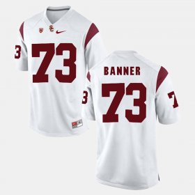 #73 Zach Banner Pac-12 Game Trojans Men's White Jersey 509149-787