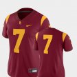 #7 College Football USC 2018 Game Women's Cardinal Jersey 164115-656